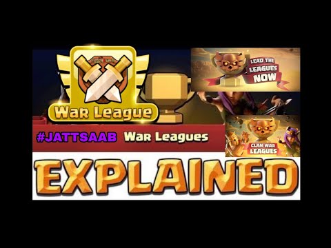 Clan war leagues explained.