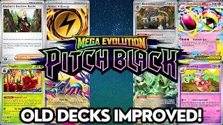 Best Old Decks + New Pitch Black Cards (w/ PTCGL Lists)