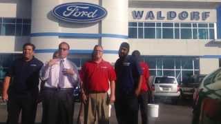 preview picture of video 'WALDORF FORD FIGHTS ALS WITH THE #ICEBUCKETCHALLENGE'