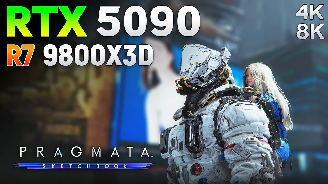 Pragmata : RTX 5090 - Max Settings | 4K & 8K