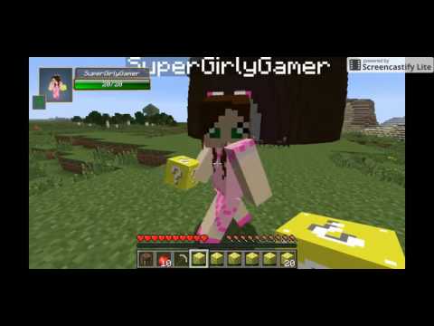 Minecraft: ENDER GOLEM CHALLENGE GAMES - Lucky Block Mod - Modded Mini-Game