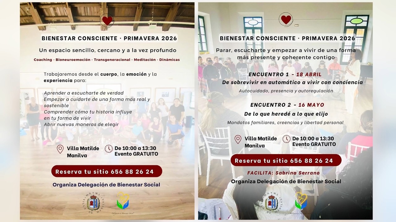 Comienzan las jornadas de Bienestar Consciente