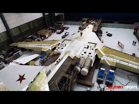 Terrifying!! Putin Shows Off Tu-160M Supersonic Bomber Factory That Shocked the World