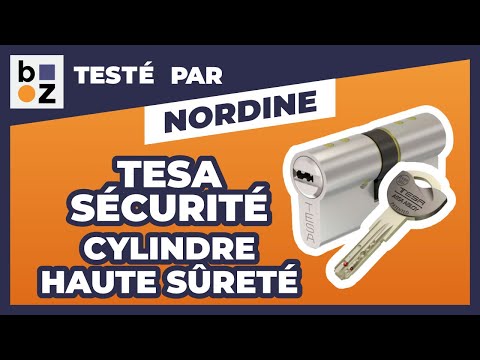 Cylindre haute sûreté - fonction secours - Sensor TX-80 VD TESA Sécurité