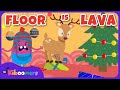 Christmas Floor Is Lava The Kiboomers Preschool Songs Brain Break Freeze Dance