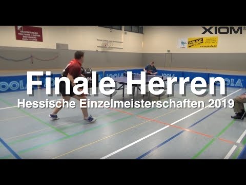 Finale | Hessische Einzelmeisterschaften Herren 2019  | Highlights