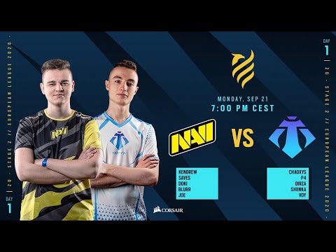 Tempra Esports vs Natus Vincere // Rainbow Six European league 2020 - Stage 2 - Playday #1