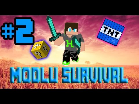 Minecraft Modlu Survival - Bölüm 2 - Madenlerde Elmas Keyfi