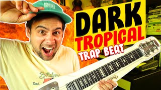 I MADE A *hard* DARK TROPICAL TRAP BEAT FROM SCRATCH | Ableton Trap Beat Tutorial