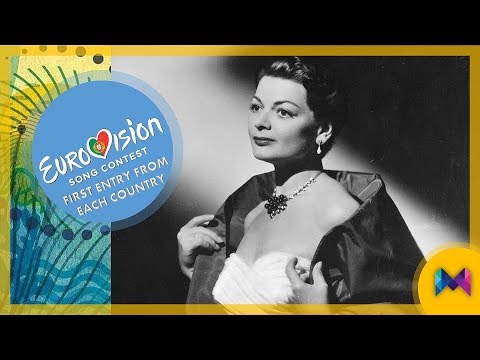 Eurovision 1956-2018 - First Eurovision Entry from Each Country