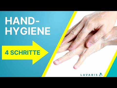 Handhygiene - So geht es richtig (4 Schritte) 🤲