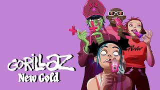 Kadr z teledysku New Gold tekst piosenki Gorillaz feat. Bootie Brown & Tame Impala