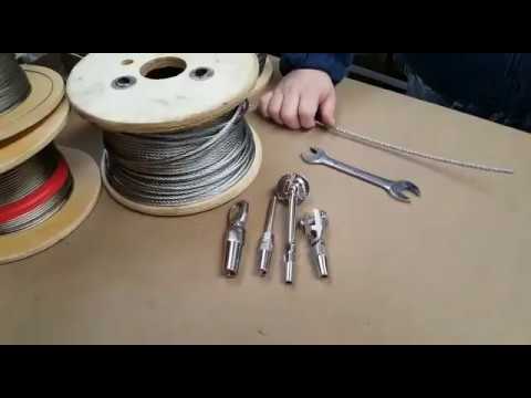 Swageless DIY Compression Fittings for Steel Wire Rope - GSproducts.co.uk