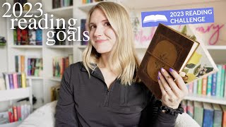 NEW BOOK GOALS! Goodreads challenge, starting a book club & reading routines