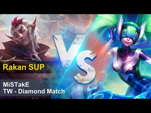 【MiSTakE】銳空 Rakan [SUP] vs Sona | S10 Patch 10.8 | 2020/04/24