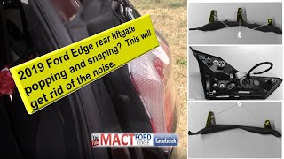 TSB 19 2224 2019 Edge Popping or Snapping noise when opening rear Liftgate