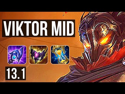 VIKTOR vs ZED (MID) | 15/4/21, 600+ games, 1.0M mastery | KR Diamond | 13.1