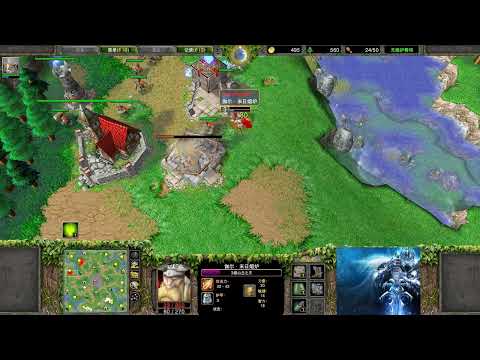 【双线俱崩】魔兽争霸大帝解说 Moon vs Chaemiko TM