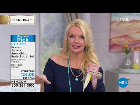 Korres – 3er-Set glättende Guaven-Körperbutter