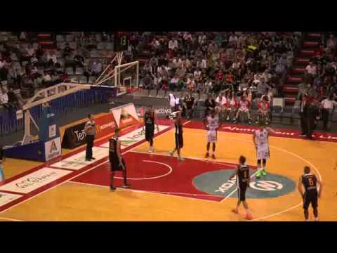 Liga Adecco Oro ¼ 2º ACTEL FORÇA LLEIDA ...,89 - 74,PALMA AIR EUROPA... (29/04/2015)
