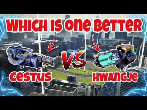 [WR] 🔥 Cestus VS Hwangje Weapon Comparison |War Robots|