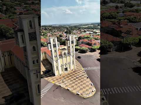 Mais um voo sobre uma cidade do interior paulista! ✨ Desta vez, mostrando de cima ,Lavinia SP