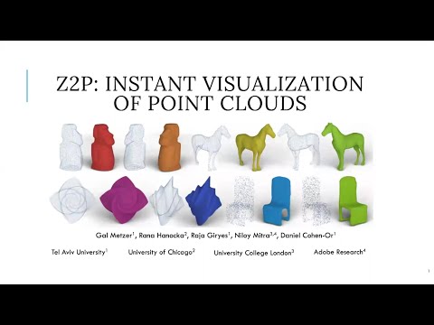 EG2022 - Z2P: Instant Visualization of Point Clouds