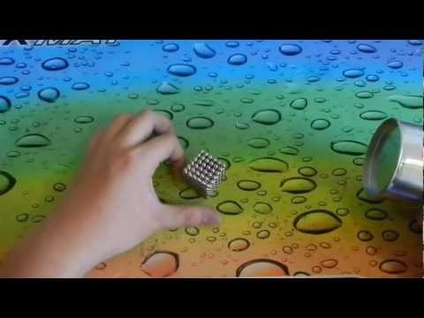 Neocube/Buckyballs mini review and how to make a cube.