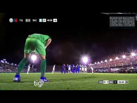 TIGRE 1 RACING 1 Gool L.Rodriguez (Relato Adrián Roldán, TIGRE DE PRIMERA Fm Lares 104.7)