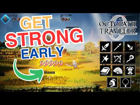 Get STRONG Early with equipment in Octopath Traveler 0 #octopathtraveler0