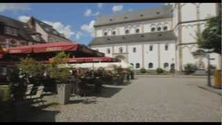 preview picture of video 'Boppard, Germany. Saint Severus's Church. Roman castrum ruins.  博帕德, 德國.  HD'