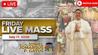 Download lagu FRIDAY FILIPINO LIVE MASS TODAY *JULY 17, 2026* FR. JOWEL JOMARSUS GATUS mp3