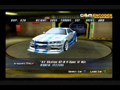 The Fast and the Furious Playstation 2