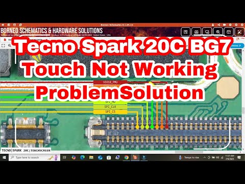 Tecno Spark 20C BG7 Touch Not Working Problem Solution || Tecno Spark 20C BG7 Touch Screen Ways