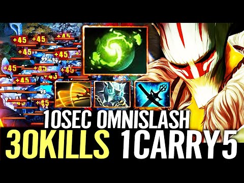 🔥 Juggernaut 10SEC OMNISLASH IS BACK — Refresher + Gleipnir 1 Carry 5 Strongest Sword Dota 2 Pro