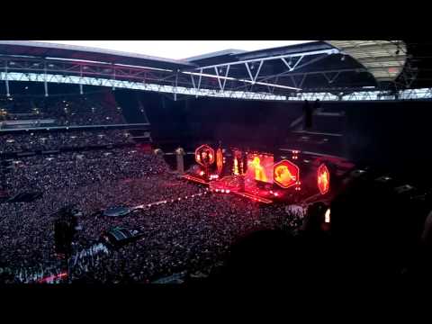 Coldplay Clocks wembley 18/06/2016