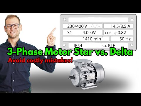 Mastering 3-phase Motor Connection: Star Vs. Delta Explained!