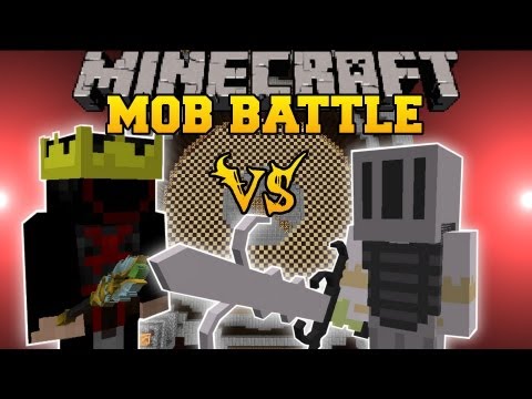 WHITE KNIGHT HERO VS. HIGH MAGE - Minecraft Mob Battles - Arena Battle - Runescpae Mod