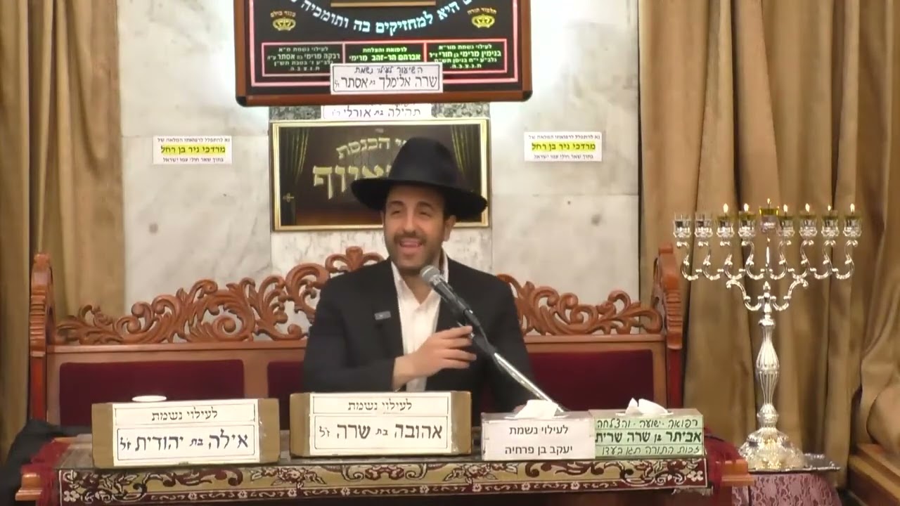 הרב מאיר אליהו     פרשת מקץ    חנוכה תשפ'ד