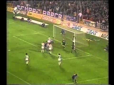 European Cup Winners Cup 1991: Barcelona x Juventu...
