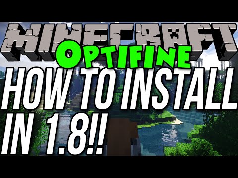 comment installer optifine 1.8