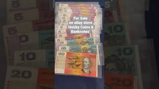 For Sale on eBay store ‘Hobby Coins & Banknotes’ Australian History Paper Banknotes