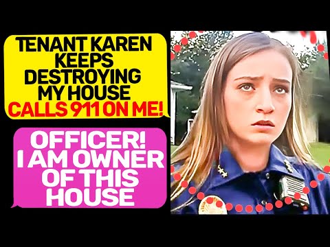Officer Karen, I Am the Owner of this House, it's My Land and Private Property! r/EntitledPeople