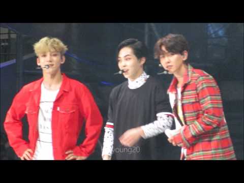 [Fancam] 170708 EXO-CBX Hey Mama + Talk at SMTOWN LIVE in Seoul