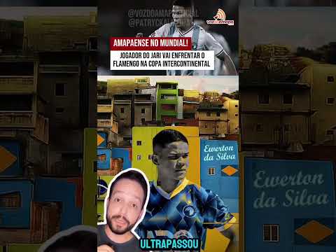 Amapaense no Mundial: Jogador do Jari vai enfrentar o Flamengo na Copa Intercontinental