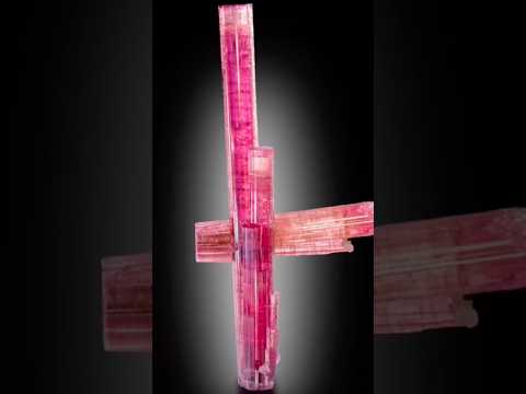 115g Rare Orange Tourmaline Crystal 14.5cm Floater - Ouro Fino, Minas Gerais, Brazil
