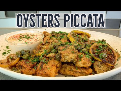 Oysters Piccata- An Easy Pan Fried Oyster Recipe