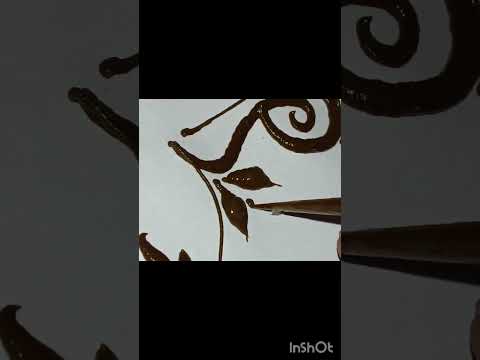 Simple unique Henna mehndi design #bollywood #song #love #music #art #spotifyclone #punjabidj #india