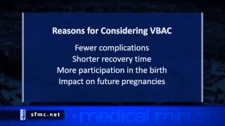 Vaginal Birth After Cesarean with Dr. Roos