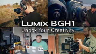 Video 2 of Product Panasonic LUMIX DC-BGH1 Box-Style Camera (Camcorder)